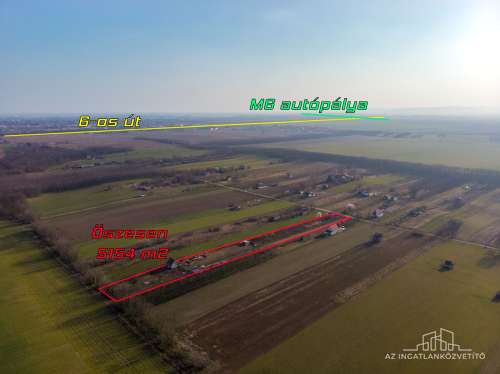 Tolna, zártkert, lakható tanya a Homokhegyen 5154 m2 telekkel
