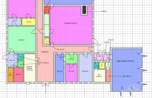 Tamási, Vasút utca, 2 csarnok + épület 28569 m2 iparterületen egyben vagy részenként