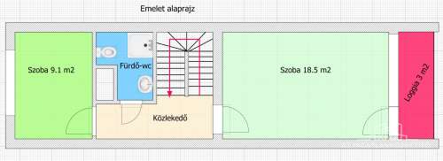 Tolna, Kápolna lakótelep, felújított, azonnal költözhető 80 m2 lakás + garázs