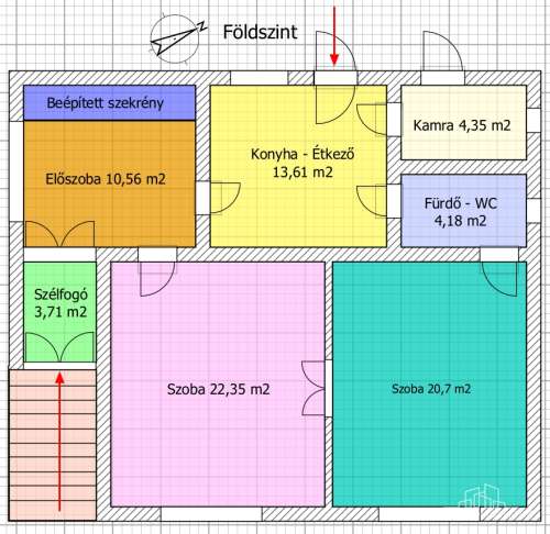 SZEKSZÁRD, MUNKÁCSY U. 45. - TÖKÉLETES FELÚJÍTÁSI ALAP