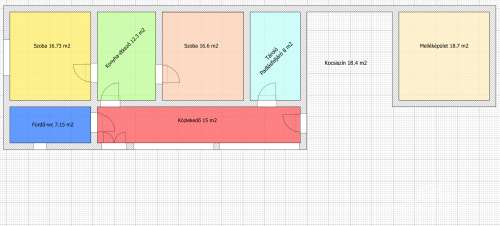 Tolna, Munkácsy utca, felújítandó 68 m2-es tégla családi ház