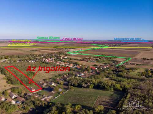 Tengelic-Szőlőhegy, 86 m2-es családiház 4307 m2-es telken