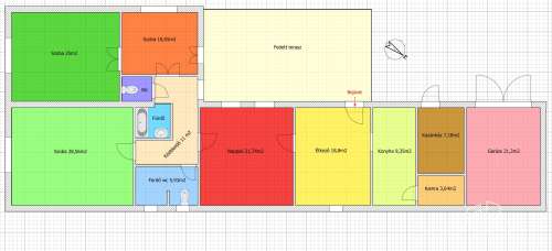 Mucsi, 3 szoba + nappalis - 130 m2-es családi ház