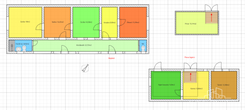 Tolna, Bercsényi utca, 100 m2-es családi ház