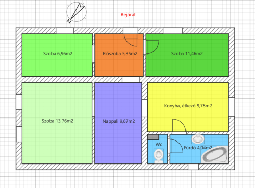 KIADÓ ház Faddon, a Kisköz utcában