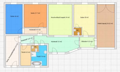 Szekszárd, Petőfi utca 110 m2-es családiház a városközpontban