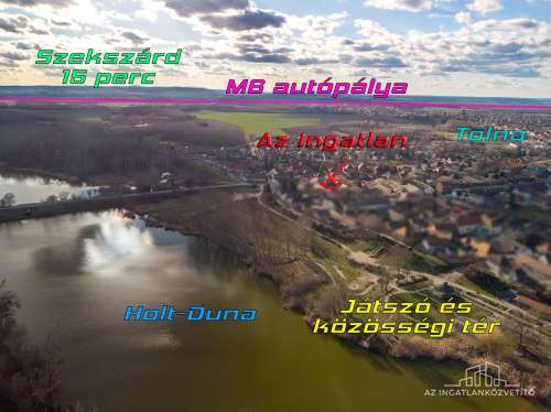 Tolna, Garay utca, 100 m2-es családi ház 5 percnyire a városközponttól