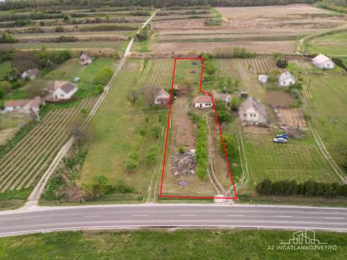 Decsi-szőlőhegy, 2984 m2 zártkert „családi ház”, szőlő és gyümölcsös