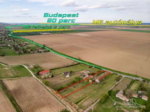 Decsi-szőlőhegy, 2984 m2 zártkert „családi ház”, szőlő és gyümölcsös