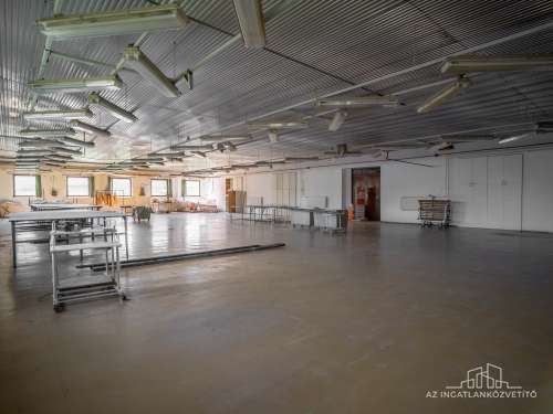 Tolna, Festetich utca, 665 m2 telken raktár és üzem (576 m2)