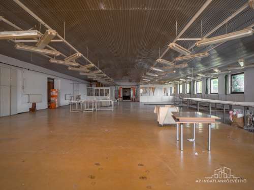 Tolna, Festetich utca, 665 m2 telken raktár és üzem (576 m2)
